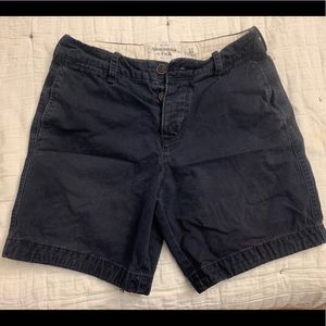 Abercrombie and Fitch blue men’s shorts